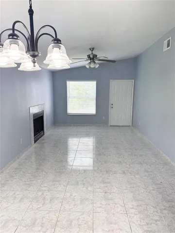 a view of a room with a bathtub