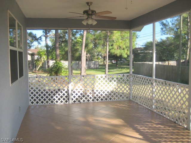 18229 Apple Road Fort Myers, FL 33967 - Photo 17 of 24 a view of outdoor space with plants and outdoor seating