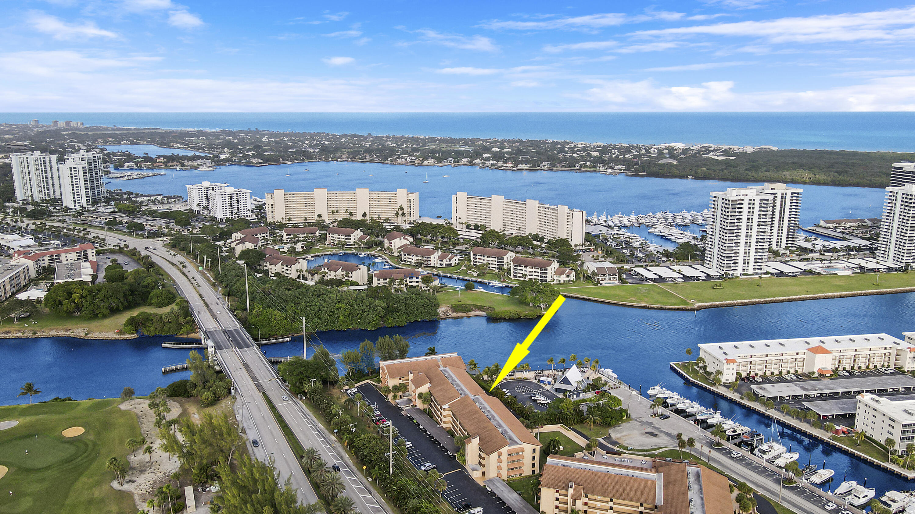 1036 Highway 1, Unit 321 North Palm Beach, FL 33408 - Photo 3 of 40 a view of a city and an ocean view