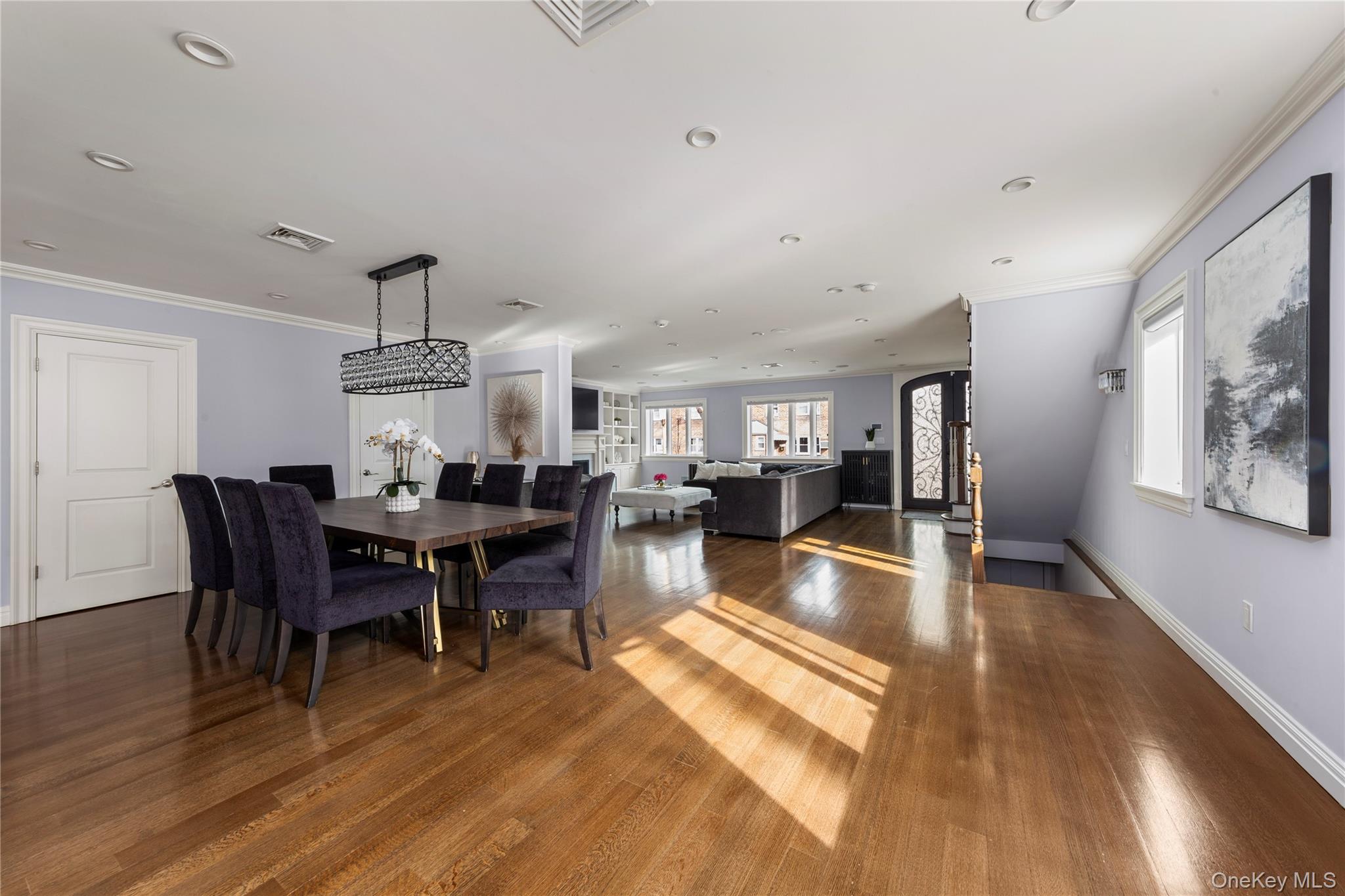 154-96 Riverside Drive Queens, NY 11357 - Photo 6 of 27 a view of a dining room with furniture window and wooden floor