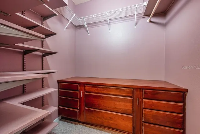 a view of storage and utility room