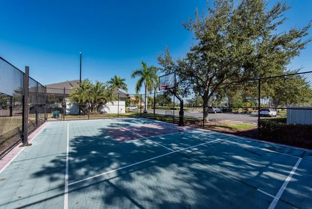 a view of yard with cars parked on road