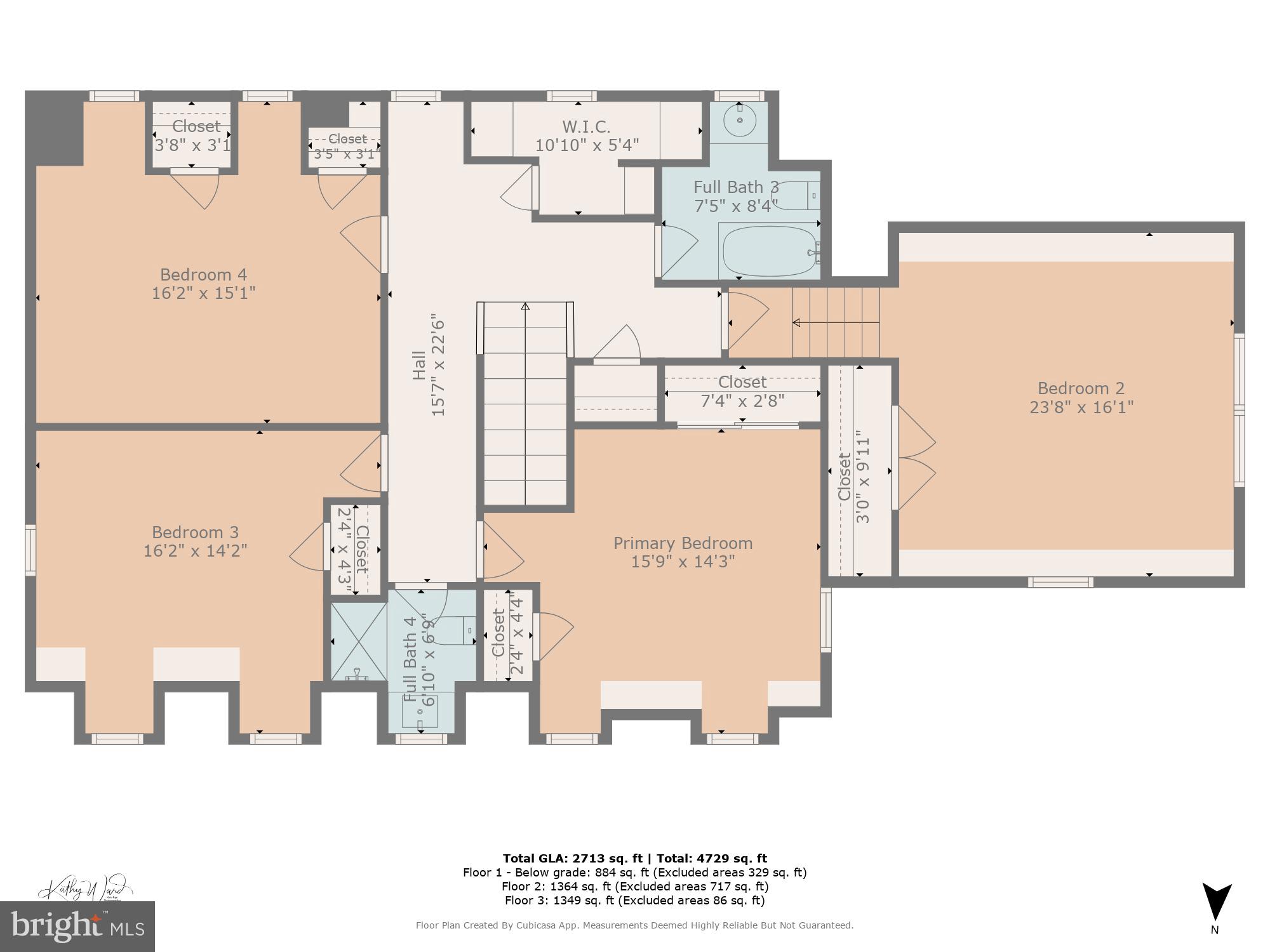 8515 Reservoir Road Fulton, MD 20759 - Photo 59 of 61 Upper Level Floor Plan