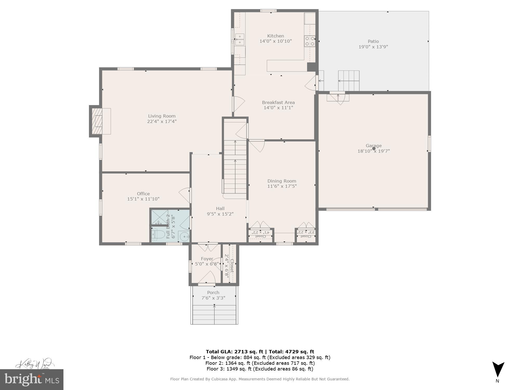 8515 Reservoir Road Fulton, MD 20759 - Photo 60 of 61 Main Level Floor Plan