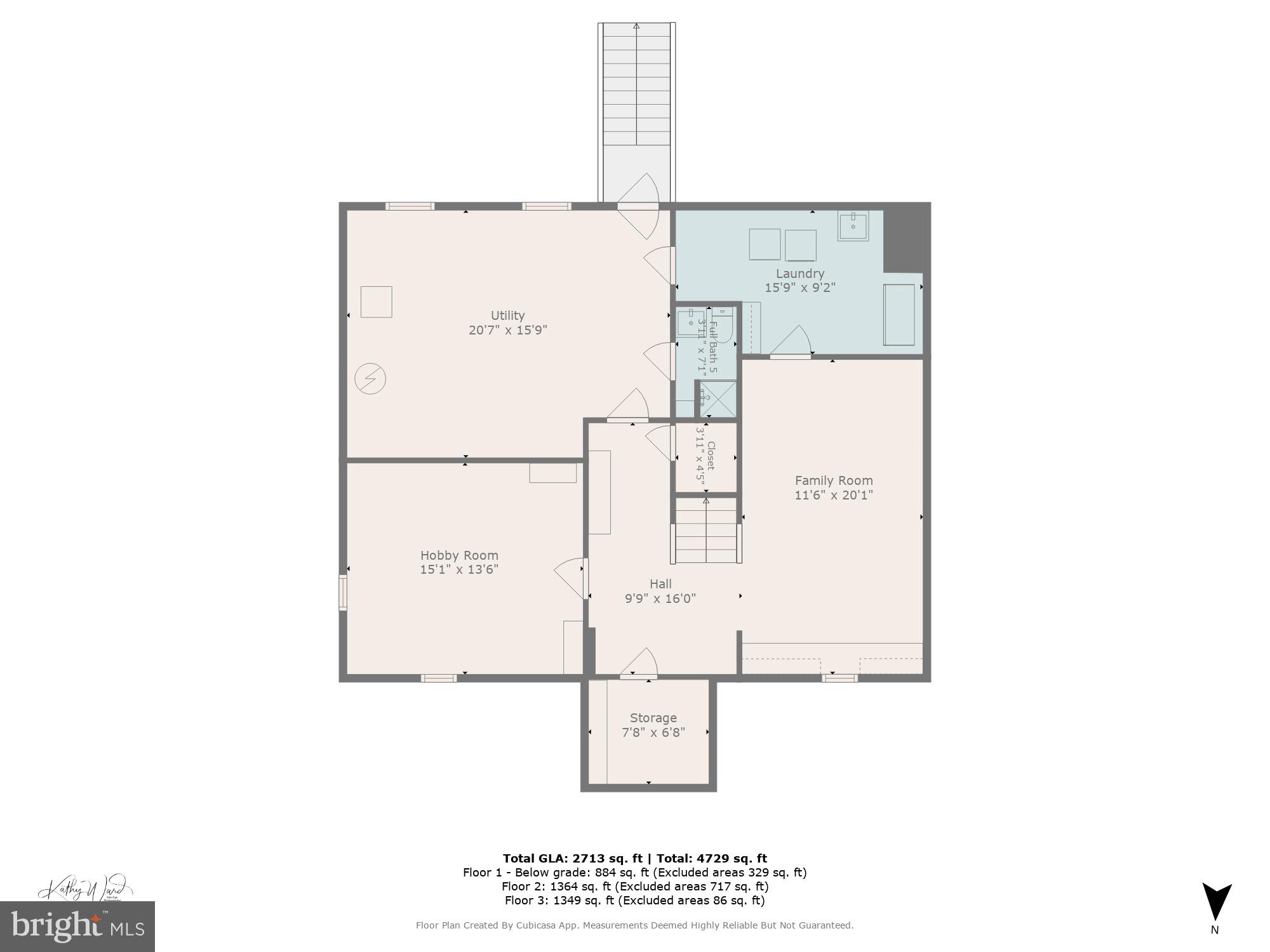8515 Reservoir Road Fulton, MD 20759 - Photo 61 of 61 Lower Level Floor Plan