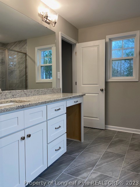 411 B & B Loop Road Raeford, NC 28376 - Photo 39 of 47 a view of cabinets and window