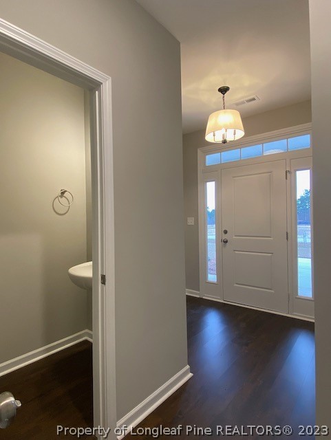 411 B & B Loop Road Raeford, NC 28376 - Photo 5 of 47 a view of a livingroom from a hallway