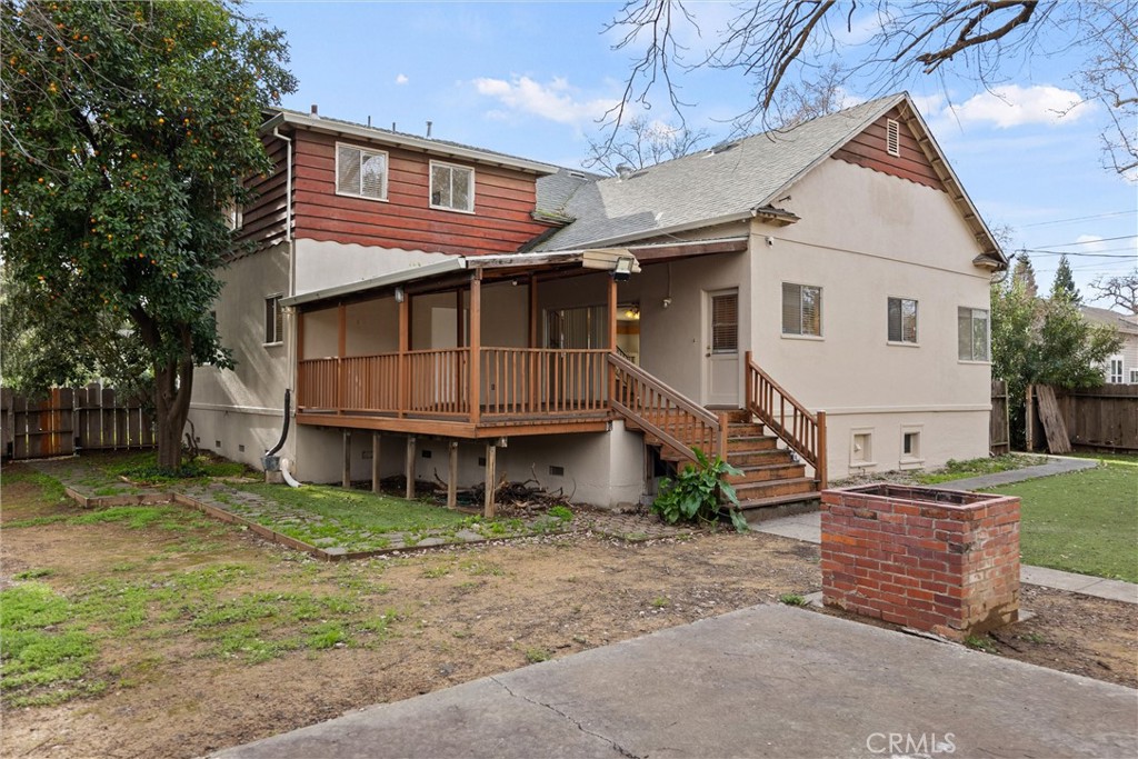 403 Ash Street Chico, CA 95928 - Photo 41 of 52 a front view of a house with garden