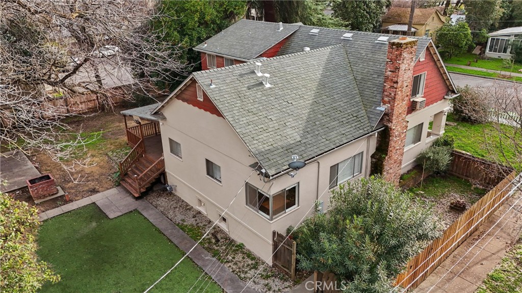 403 Ash Street Chico, CA 95928 - Photo 50 of 52 an aerial view of a house with a yard