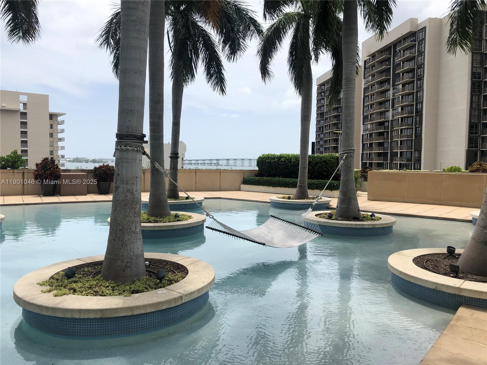 1435 Brickell Avenue, Unit 3506 Miami, FL 33131 - Photo 29 of 32 a view of a water fountain and a fountain