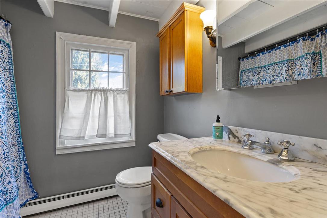 1507 River Road New Hope, PA 18938 - Photo 11 of 22 Modern bathroom with natural light.