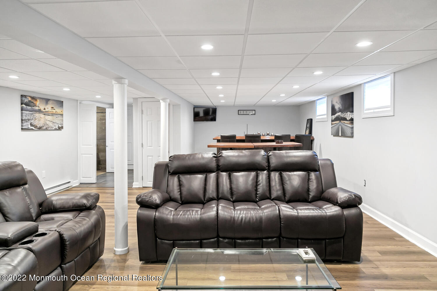 214 Cooper Road Red Bank, NJ 07701 - Photo 15 of 24 Furnished Basement with Wet Bar