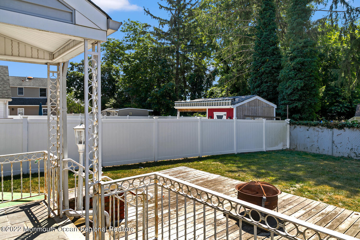 214 Cooper Road Red Bank, NJ 07701 - Photo 18 of 24 Fenced Yard