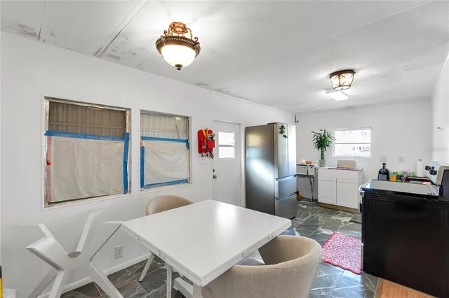 a room with toys and window