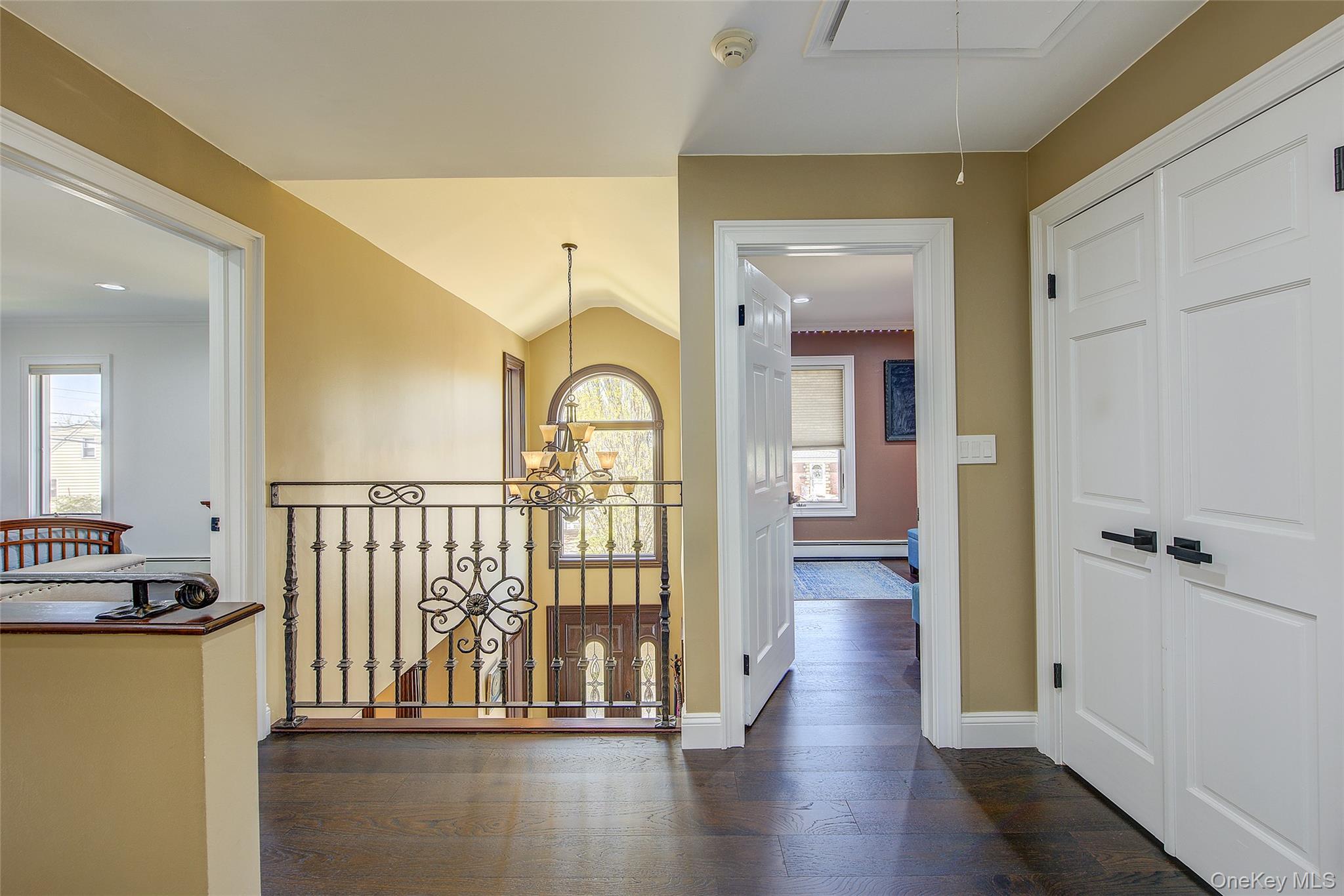 201-04 24th Road Queens, NY 11360 - Photo 22 of 50 Second floor hallway with view of front door