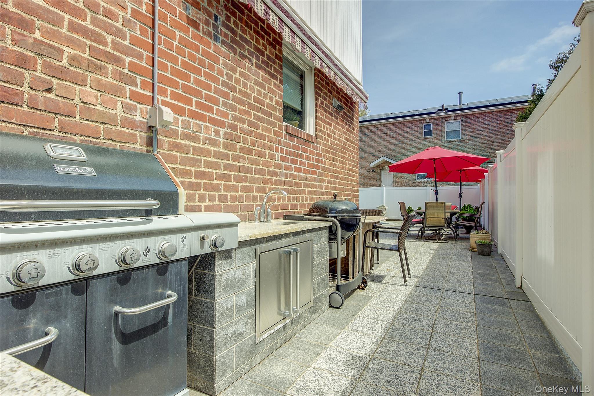 201-04 24th Road Queens, NY 11360 - Photo 46 of 50 Outdoor kitchen with gas grill