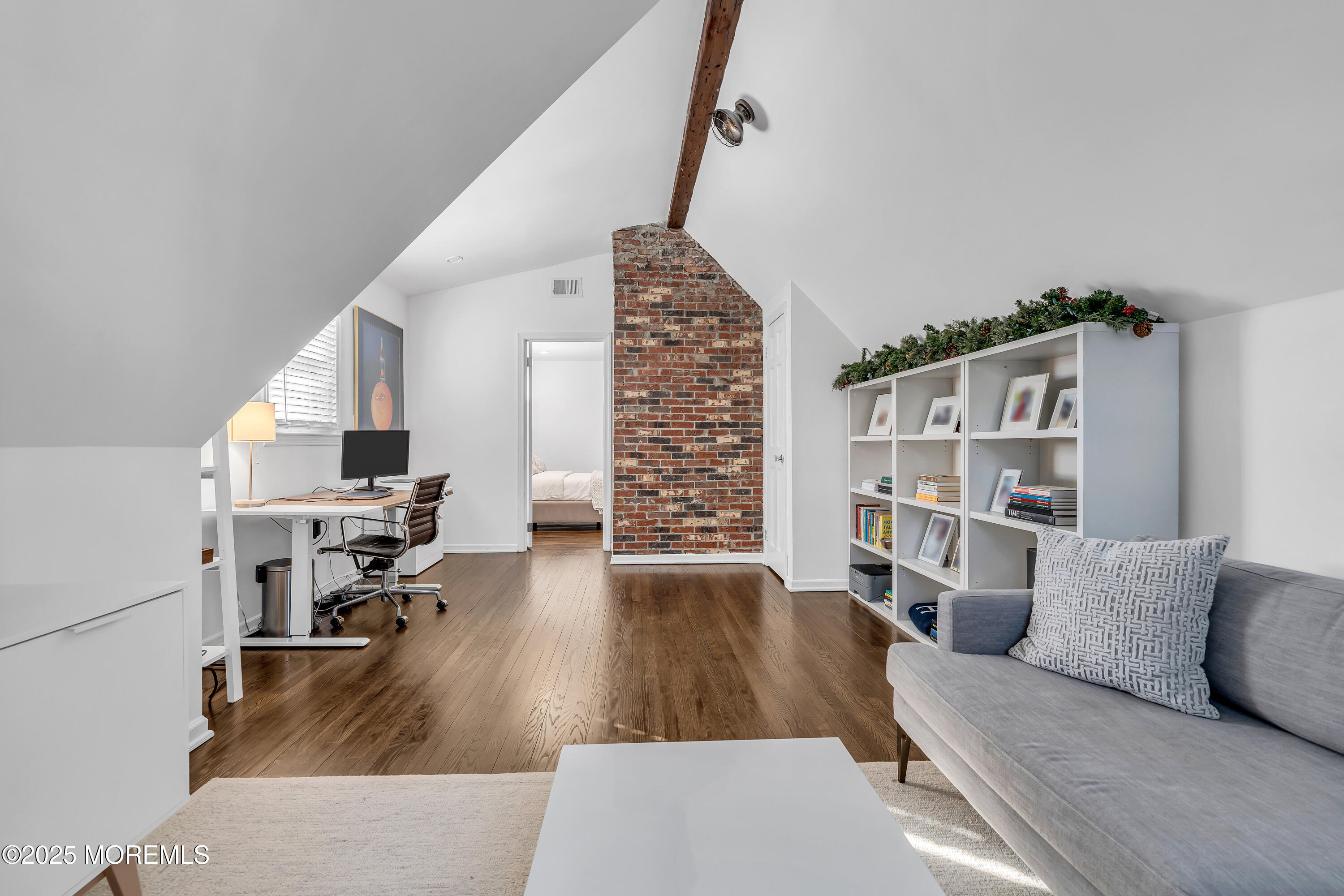 91 Lewis Point Road Fair Haven, NJ 07704 - Photo 36 of 58 a living room with furniture and a wooden floor