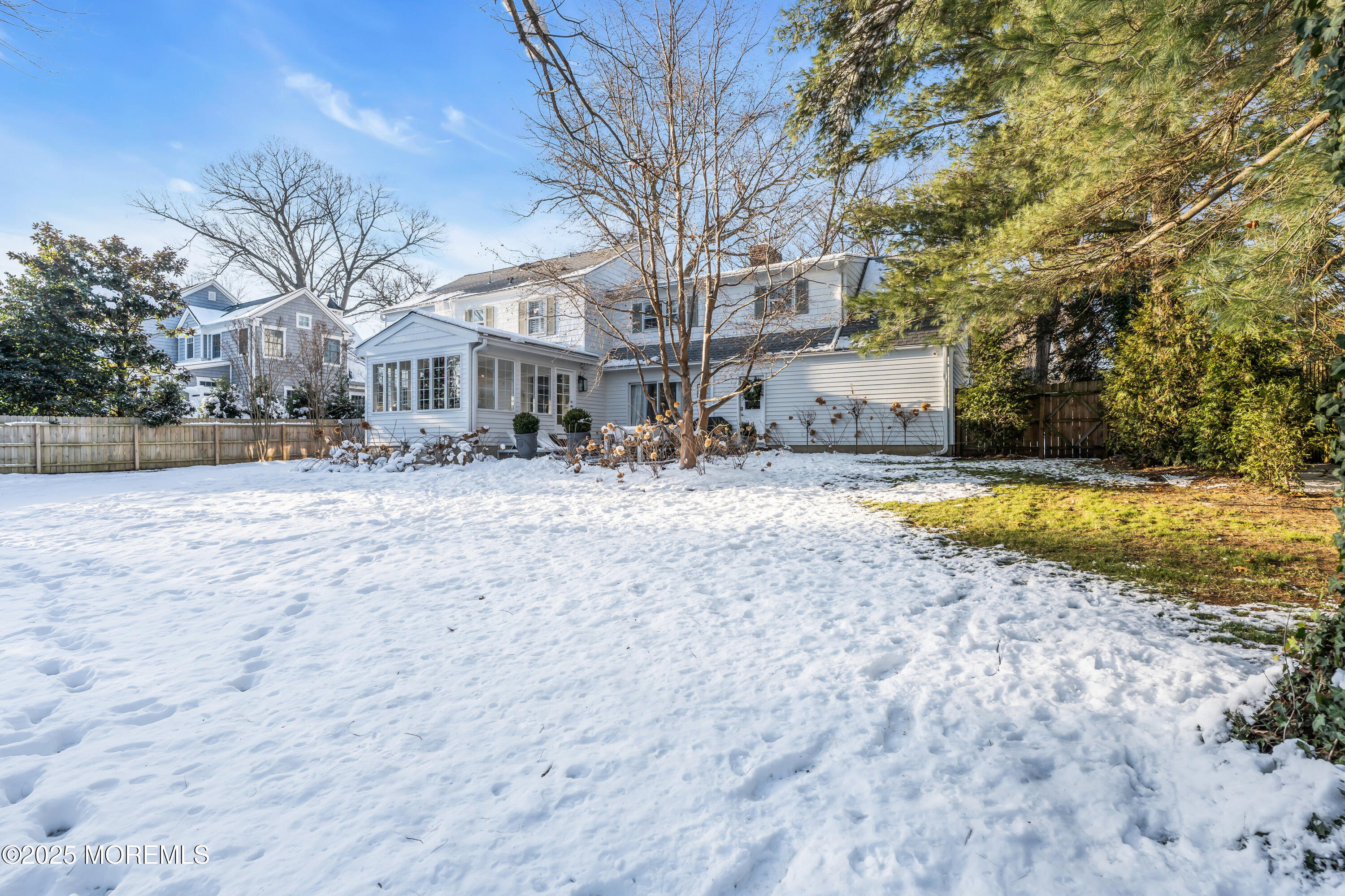 91 Lewis Point Road Fair Haven, NJ 07704 - Photo 46 of 58 a view of residential houses with yard and covered with trees