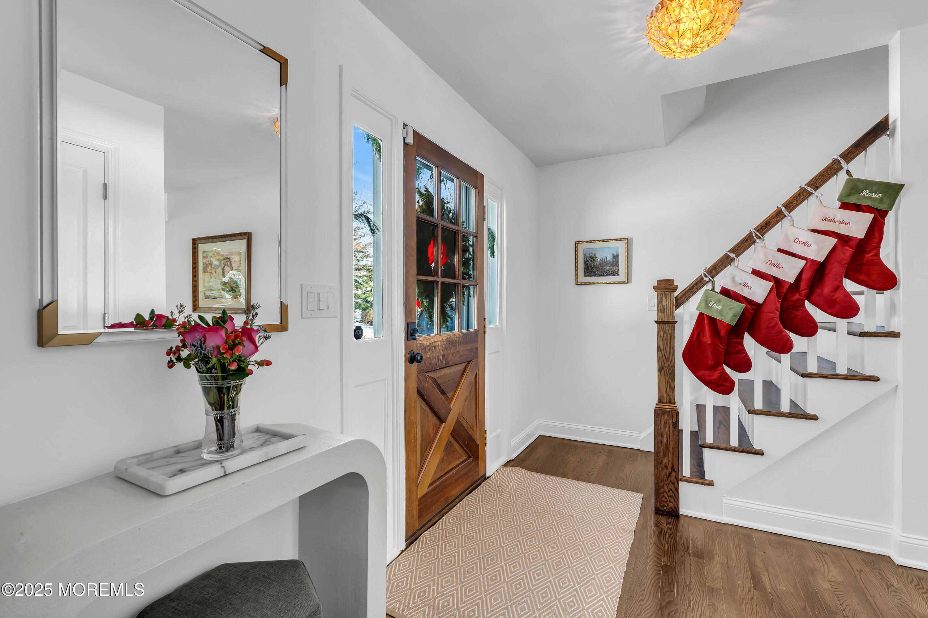 91 Lewis Point Road Fair Haven, NJ 07704 - Photo 5 of 58 a view of an entryway with wooden floor
