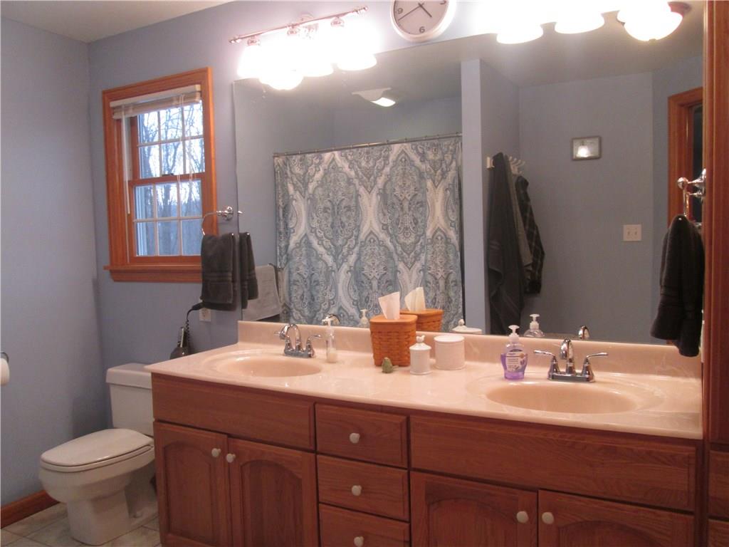 182 Woodcrest Road Butler, PA 16002 - Photo 14 of 25 Full master bathroom with his and hers vanity
