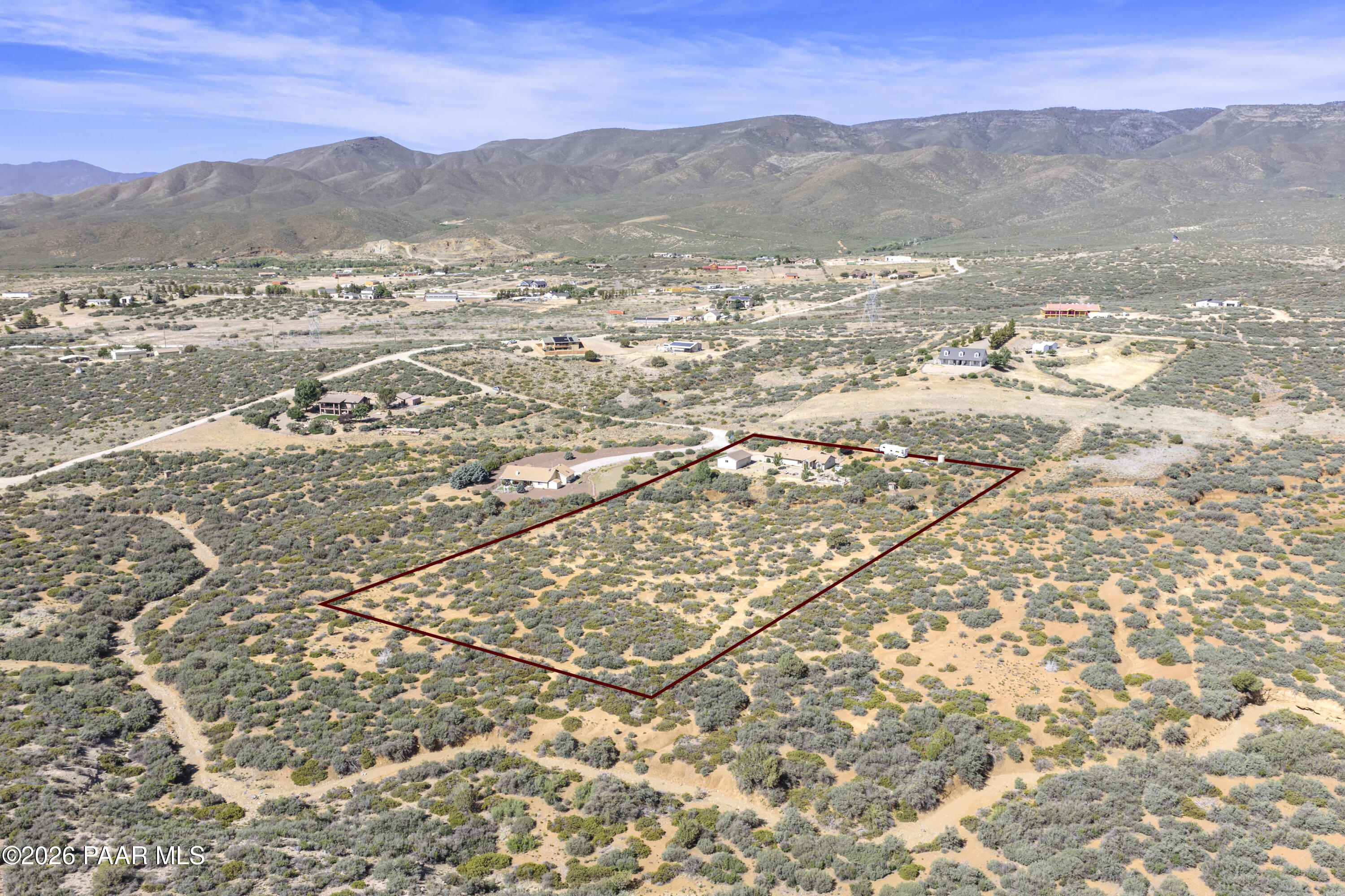 7305 South Rigger Road Mayer, AZ 86333 - Photo 44 of 50 Aerial Overview 3
