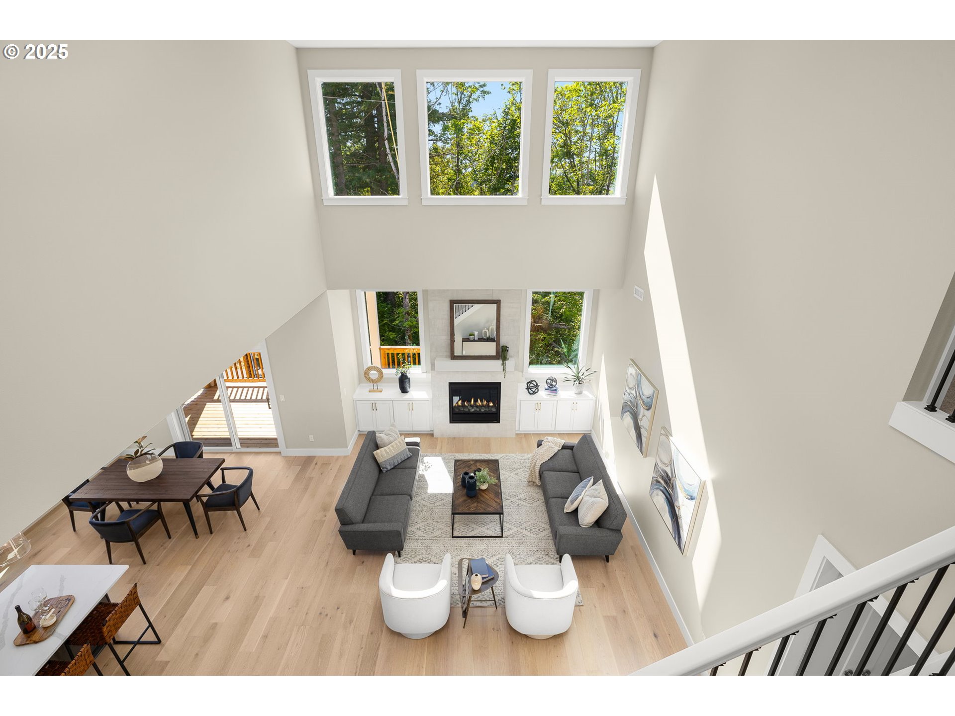 17839 Northwest Layla Drive, Unit LOT 12 Portland, OR 97229 - Photo 6 of 44 a living room with furniture and wooden floor