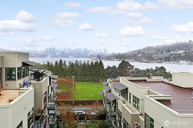 a view of a city from terrace