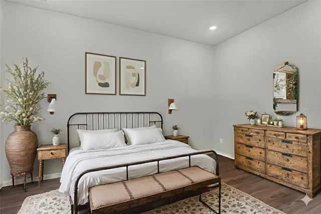 a view of a lake with a outdoor space