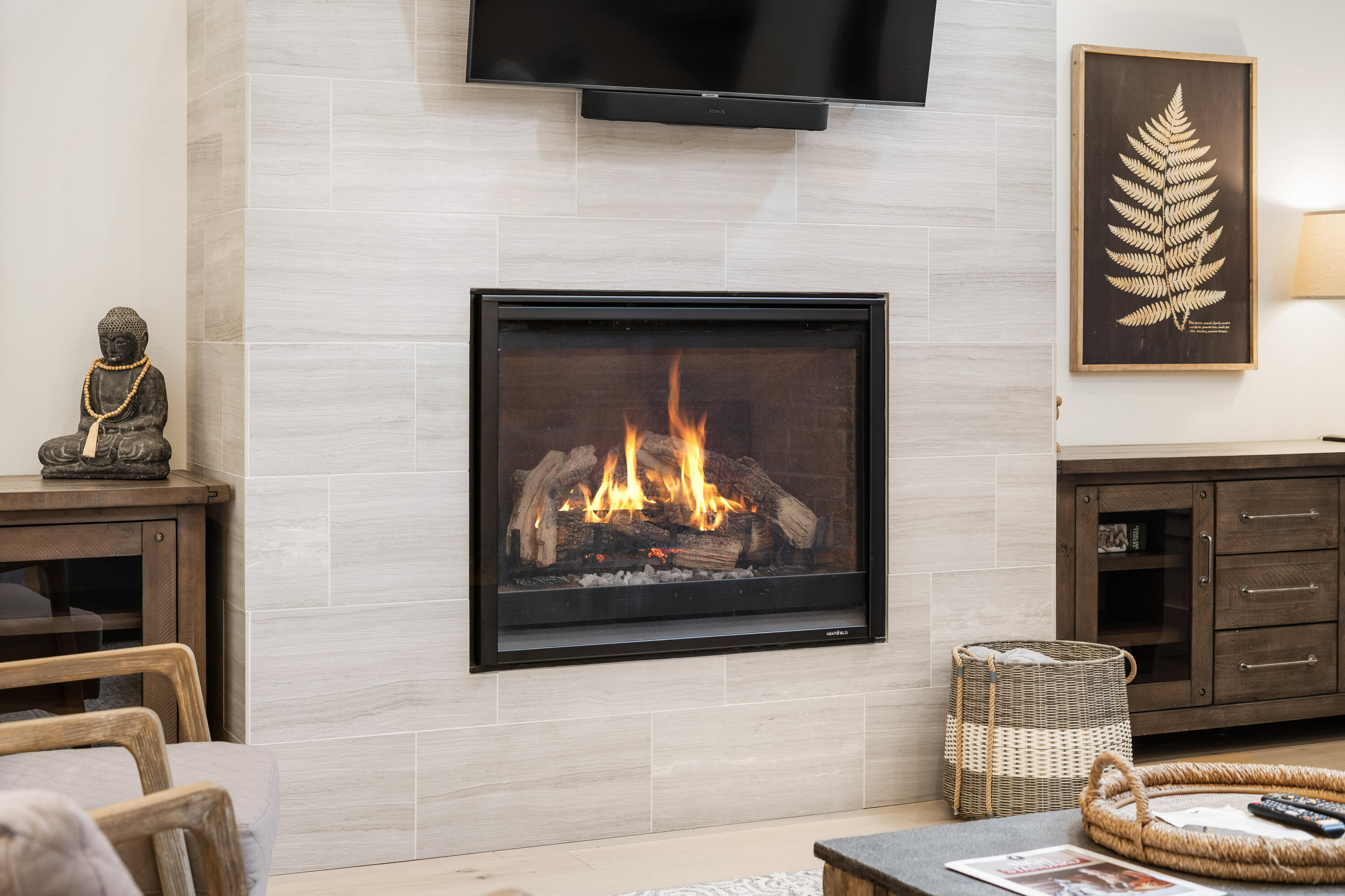 56302 Sable Rock Loop, Unit 255 Bend, OR 97707 - Photo 11 of 65 a living room with furniture and a fireplace