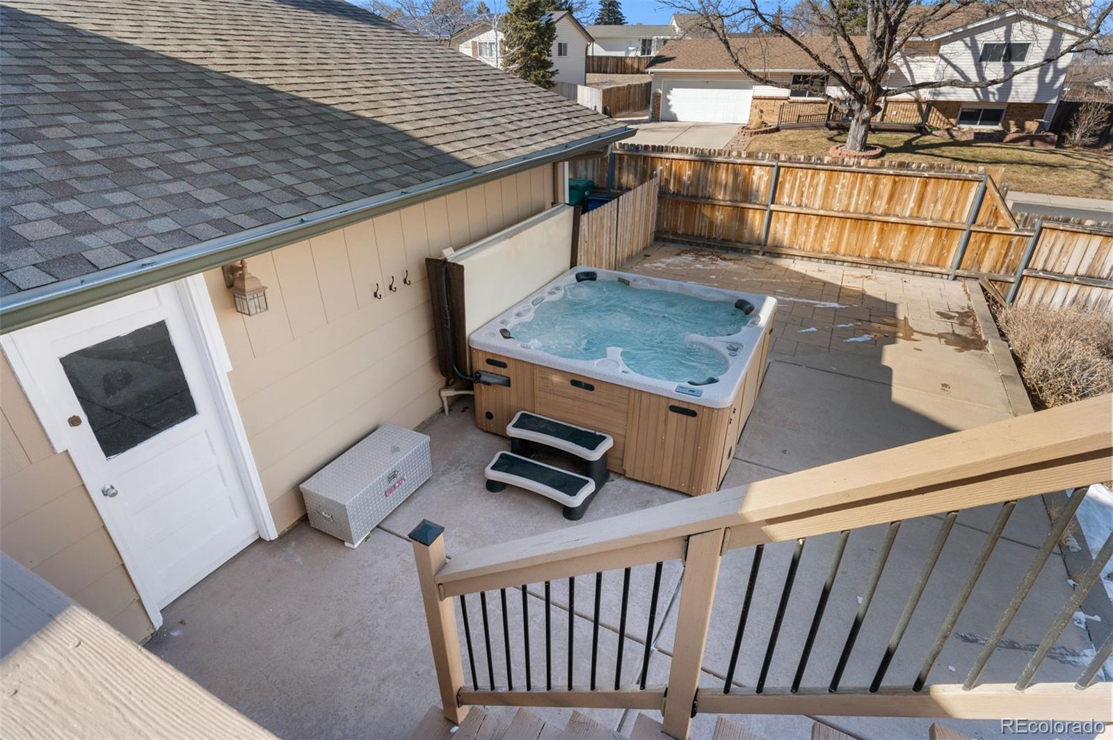 357 Saturn Place Lone Tree, CO 80124 - Photo 26 of 39 a view of terrace with seating space