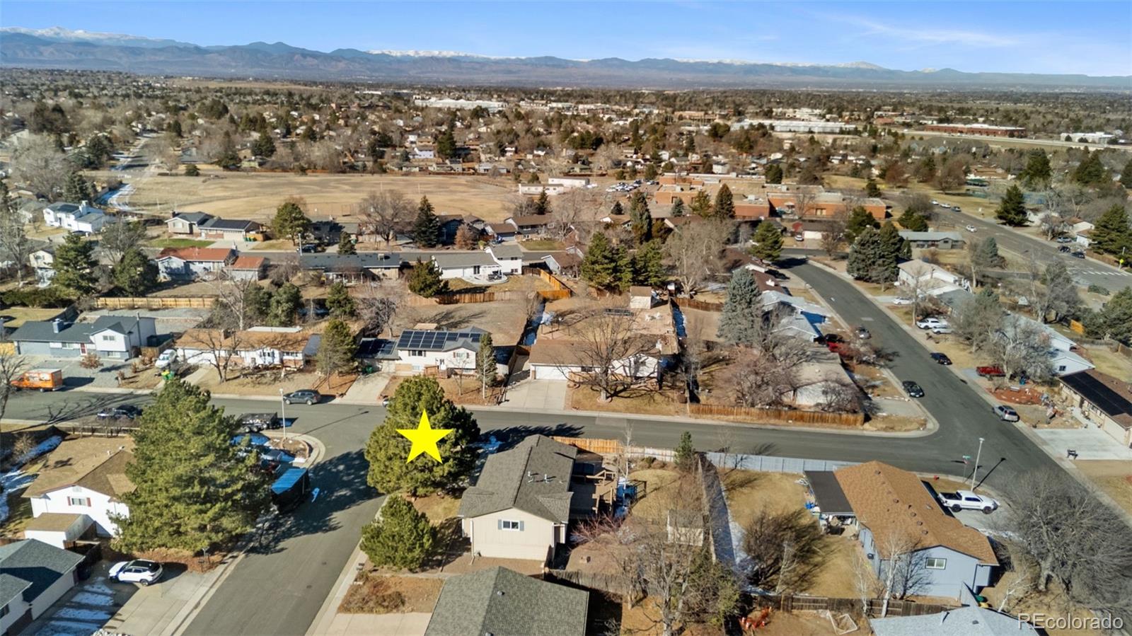 357 Saturn Place Lone Tree, CO 80124 - Photo 34 of 39 an aerial view of multiple house