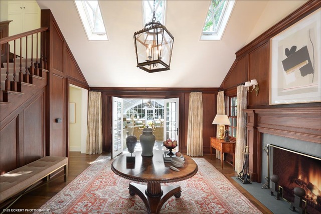 1363 Elm Tree Road Lake Forest, IL 60045 - Photo 2 of 24 a living room with furniture and a fireplace