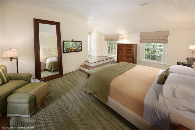 1363 Elm Tree Road Lake Forest, IL 60045 - Photo 15 of 24 a bedroom with a bed wooden floor and window