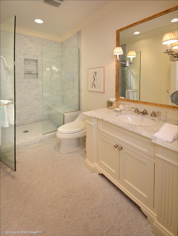 1363 Elm Tree Road Lake Forest, IL 60045 - Photo 16 of 24 a bathroom with a sink a toilet and shower