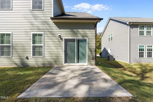 a view of an outdoor space and a yard