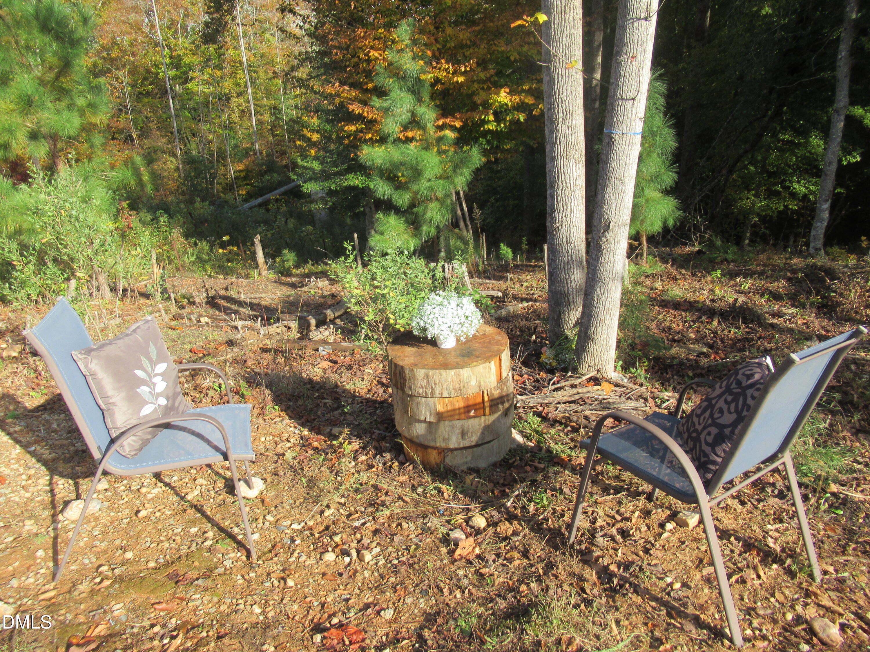 354 Dando Street Garner, NC 27529 - Photo 47 of 61 a view of a backyard with sitting area