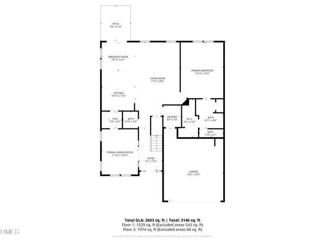$399,900 | 354 Dando Street, Garner, NC 27529