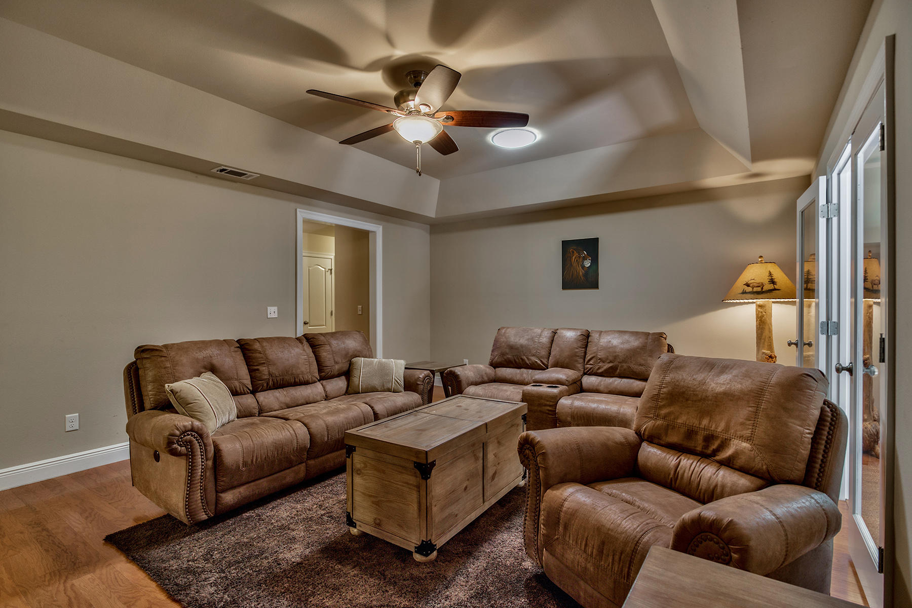 2884 Silverhill Road Crestview, FL 32536 - Photo 13 of 16 a living room with furniture and a ceiling fan