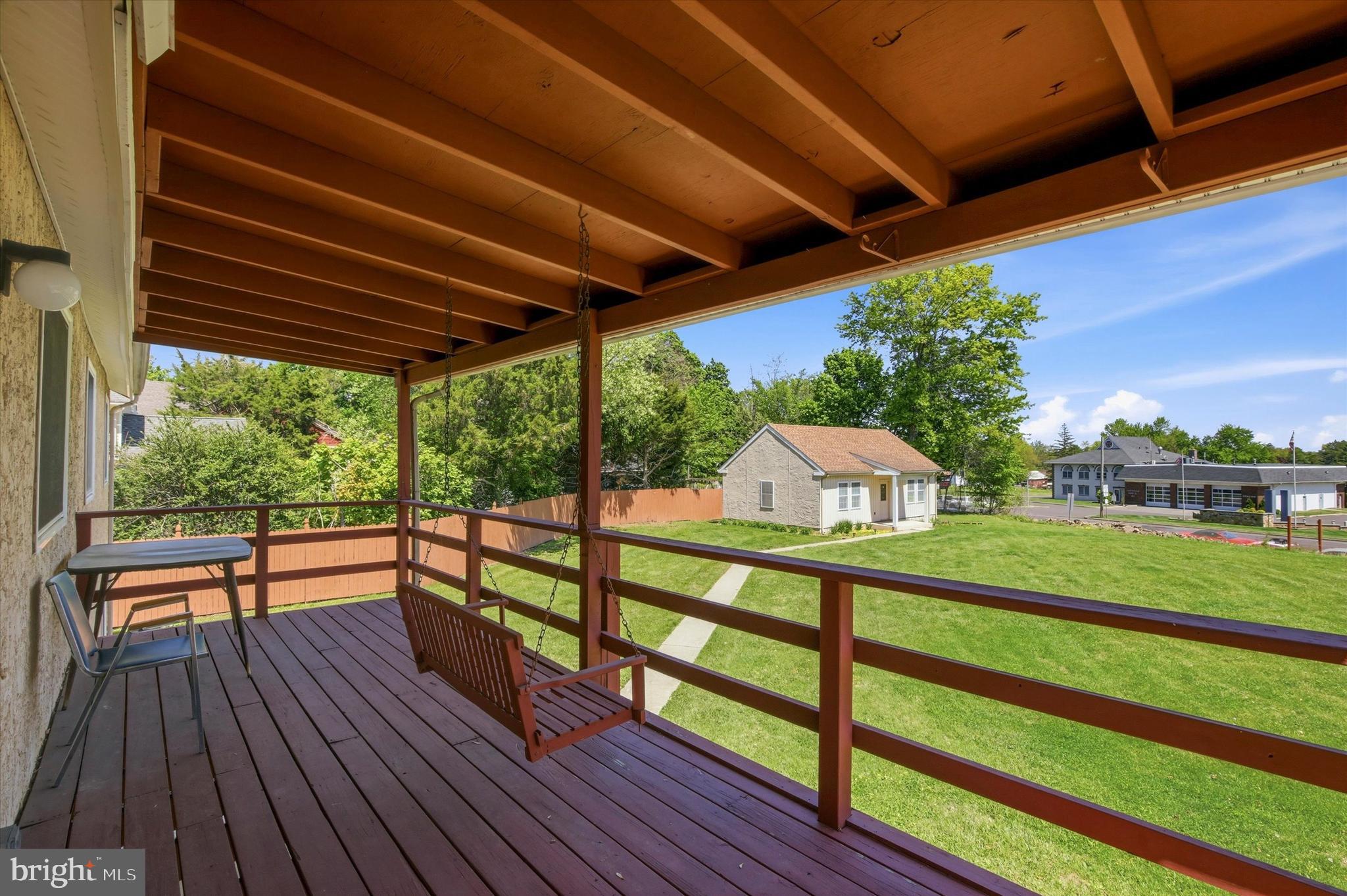 1265 Old York Road Warminster, PA 18974 - Photo 11 of 35 a view of a deck with wooden floor and outdoor space