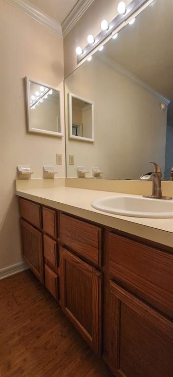 413 Northwest 48th Boulevard Gainesville, FL 32607 - Photo 14 of 21 a bathroom with a sink and a mirror