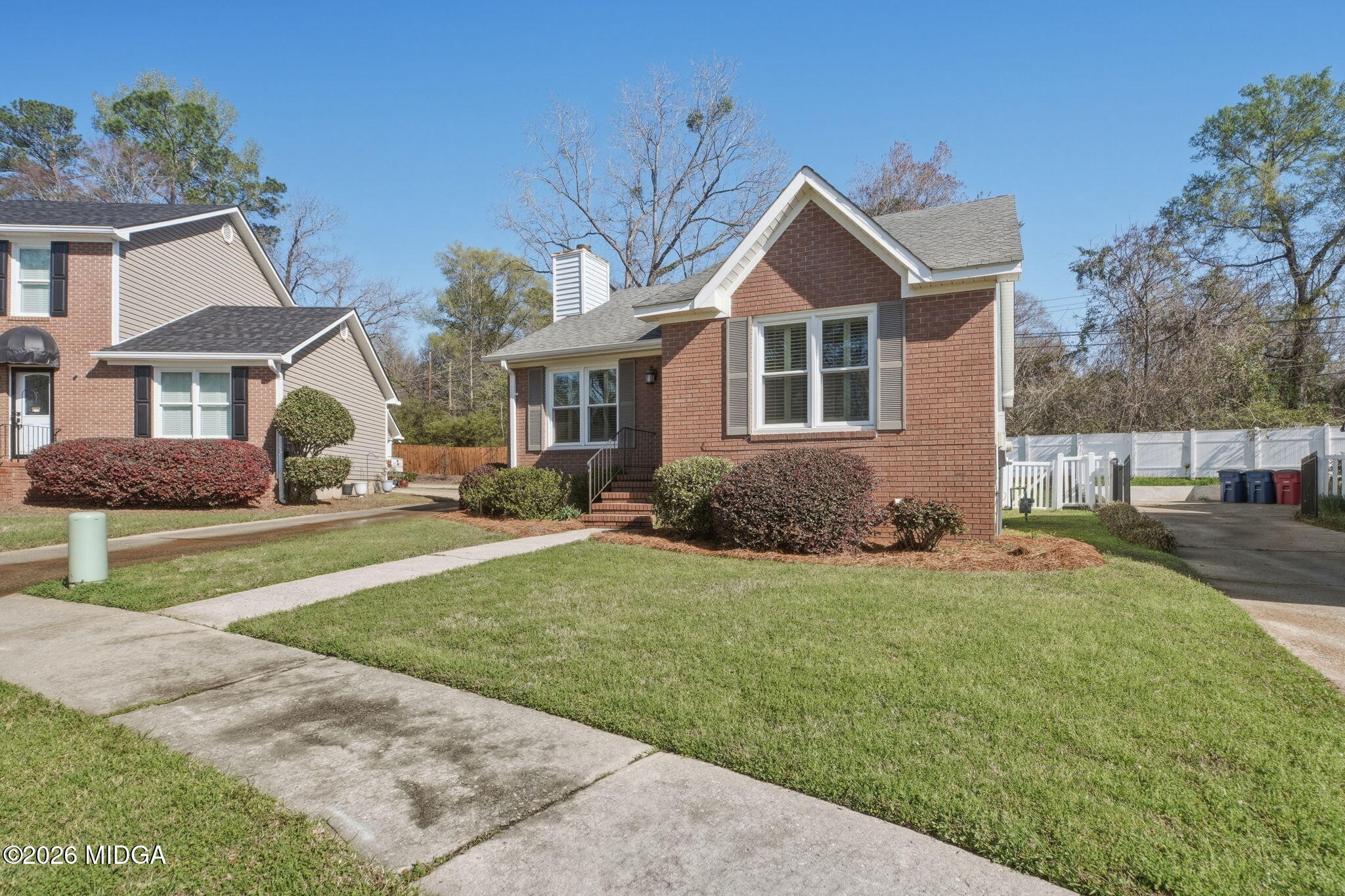 108 Manor Terrace Macon, GA 31210 - Photo 23 of 23 a front view of a house with a yard