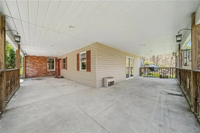 a view of a house with a outdoor space