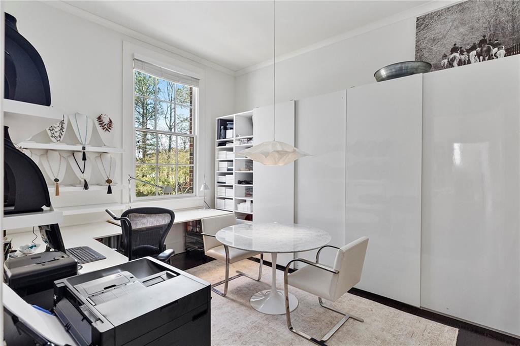 10625 Serenbe Lane, Unit 204 Chattahoochee Hills, GA 30268 - Photo 17 of 20 a workspace with furniture and a window