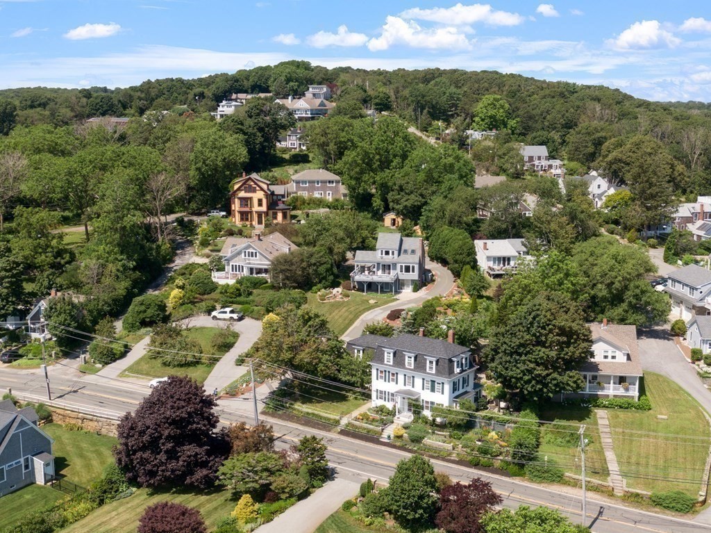 84 A Granite Street, Unit A Rockport, MA 01966 - Photo 32 of 40 an aerial view of multiple house