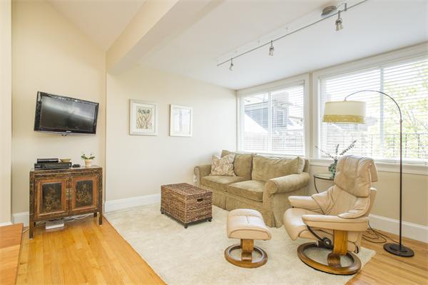 38 Worcester Street, Unit 3 Boston, MA 02118 - Photo 6 of 15 a living room with furniture and a flat screen tv
