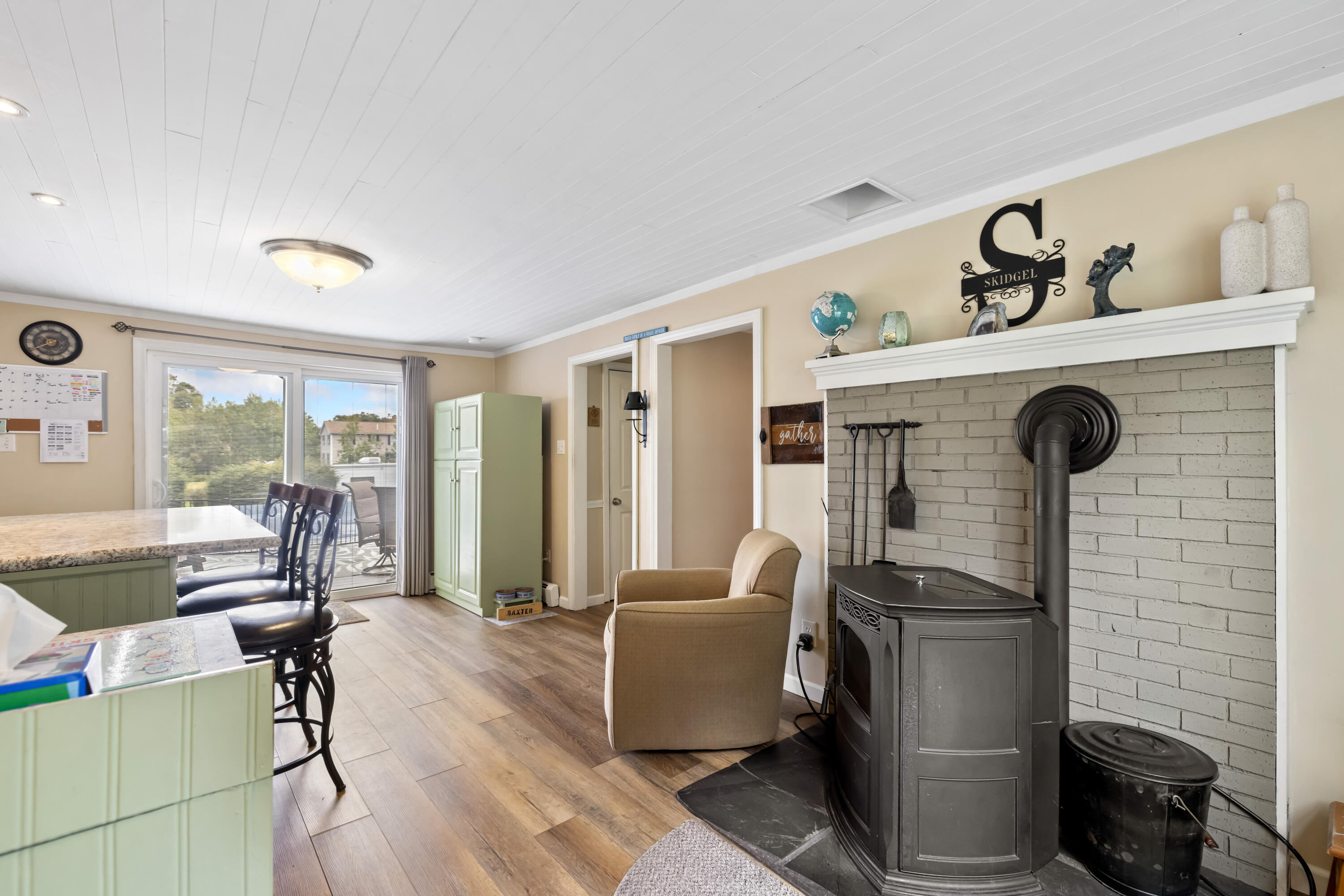 18 Hubbard Street Saco, ME 04072 - Photo 9 of 33 Kitchen/ Pellet