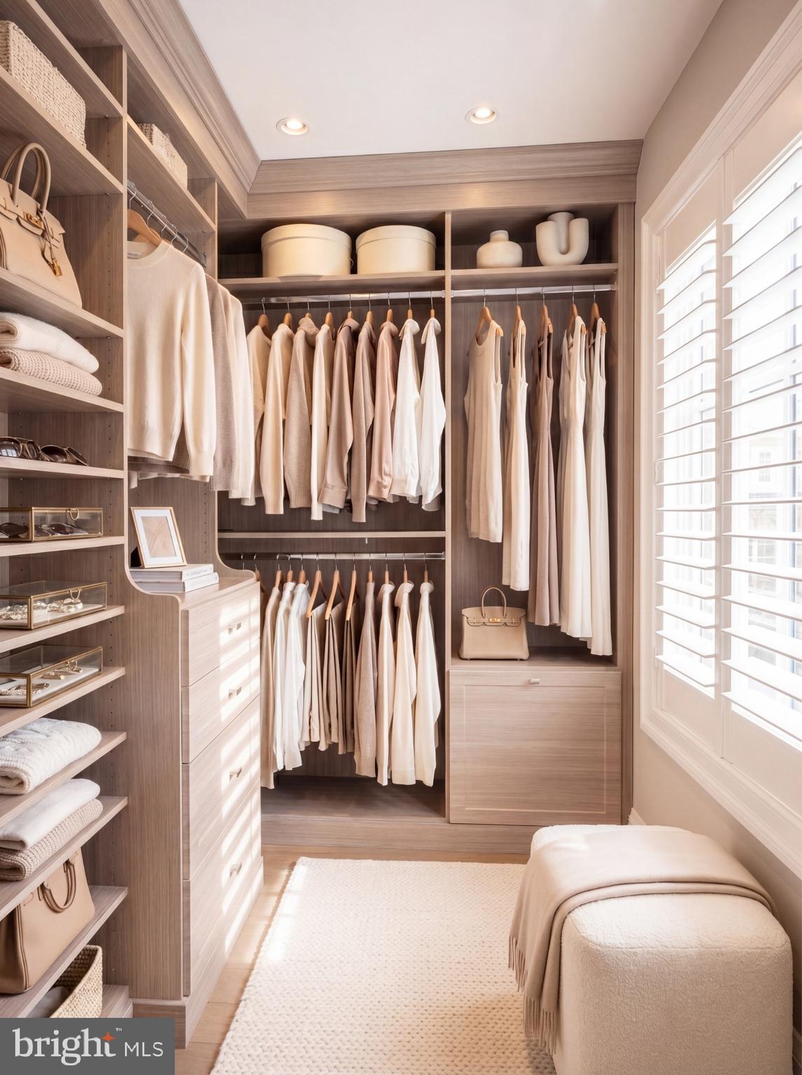 1704 Russell Road Alexandria, VA 22302 - Photo 32 of 44 Second Primary Walk-In Custom Closet