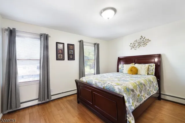 a terrace with outdoor seating and city view