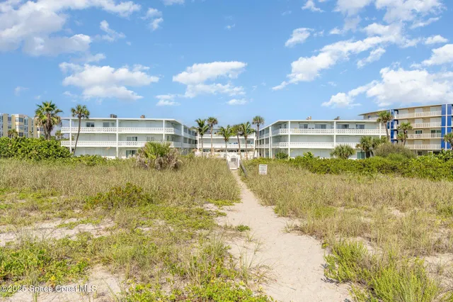 a view of an ocean beach