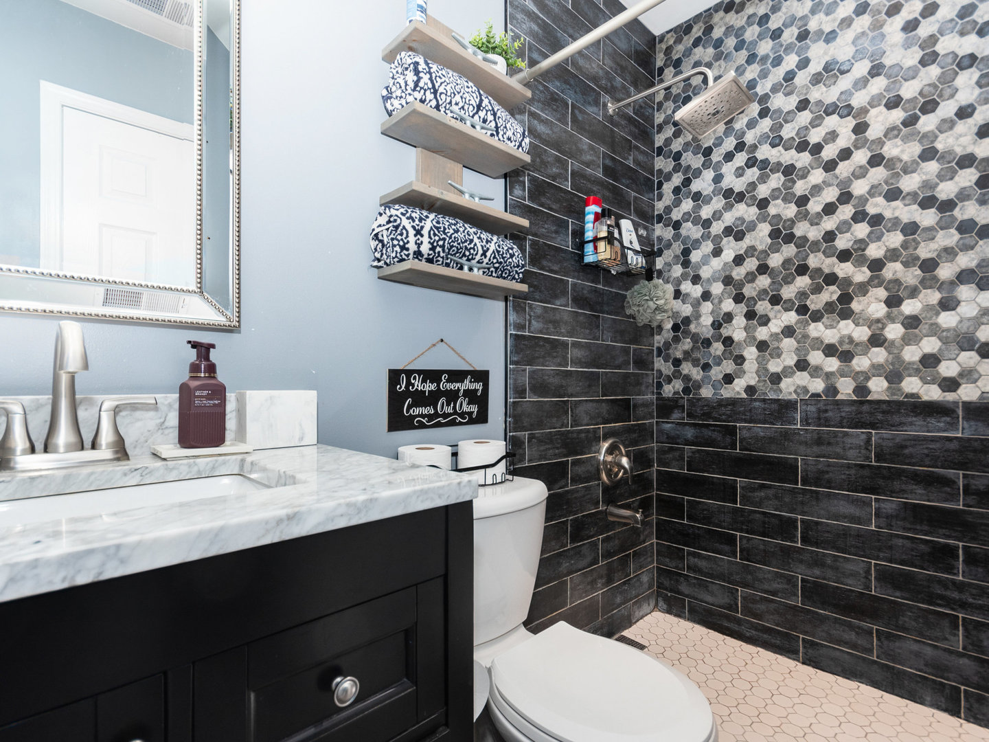 5519 Stonybrook Drive Plainfield, IL 60586 - Photo 16 of 27 a bathroom with a sink a toilet and a mirror